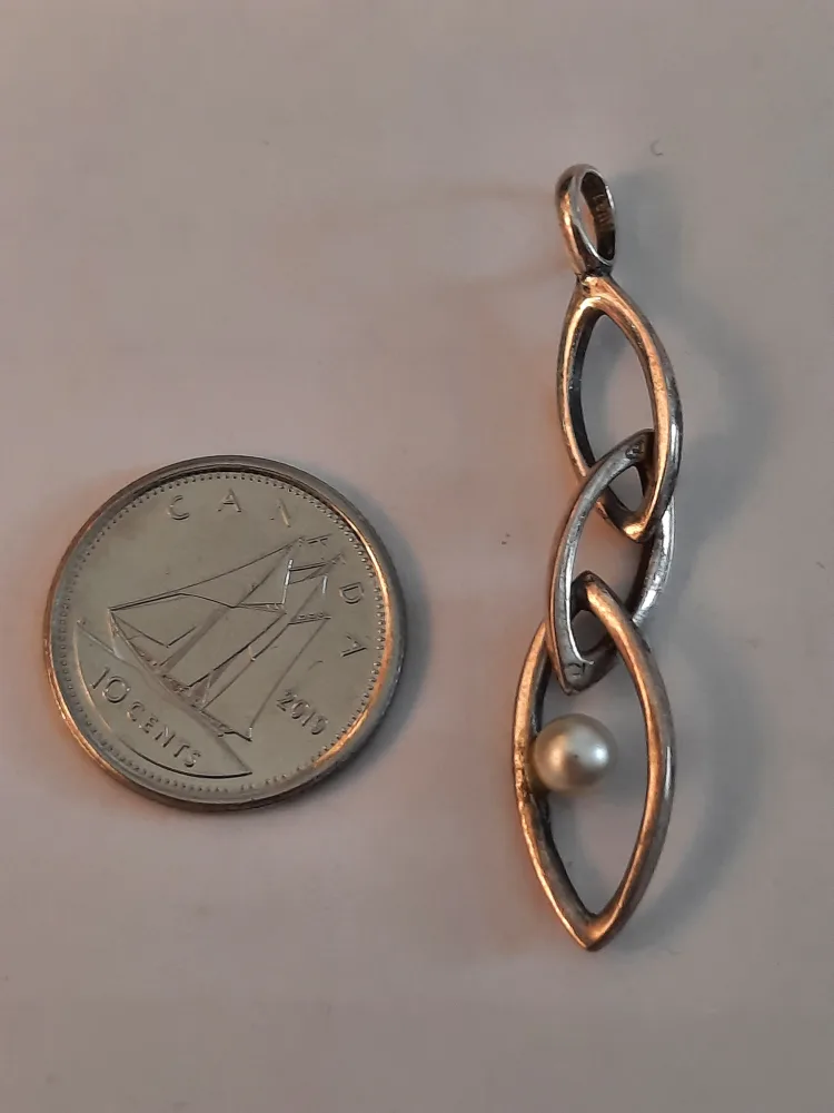 Silver 925 pendant and bracelet set image indicator(3)