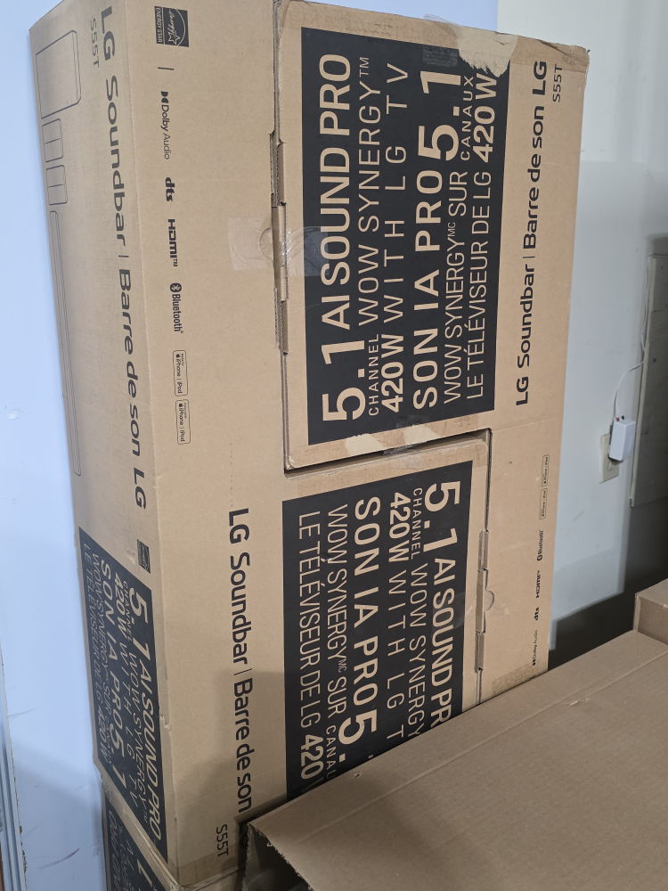 sound bar brand new