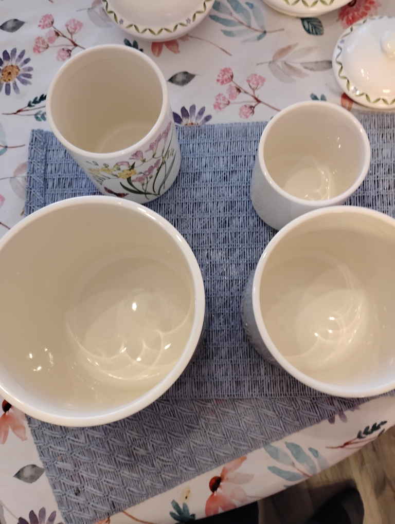 Windemere Garden Canister Set - Floral Design - photo 2