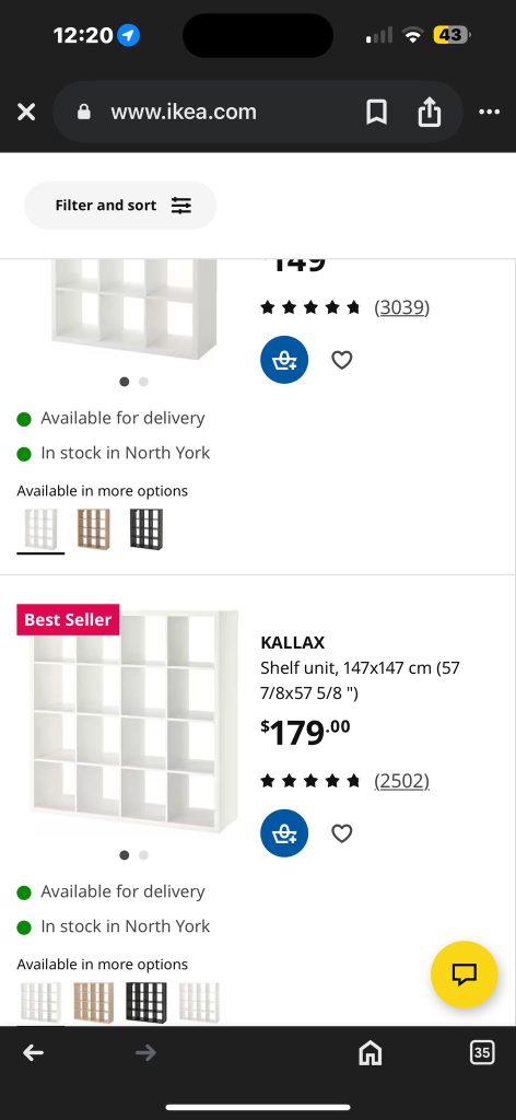 IKEA Kallax Shelf Unit
