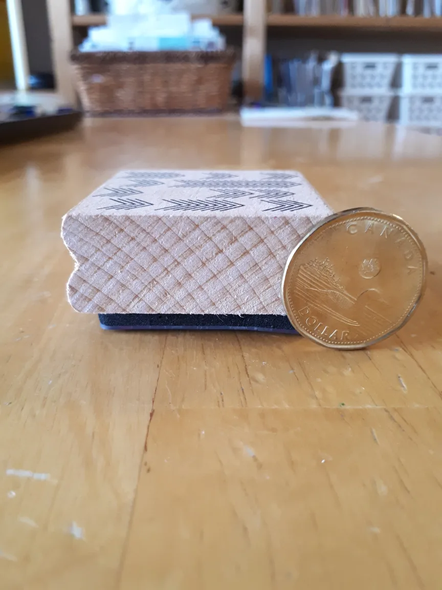 Rubber Stamp: Chevrons / Arrows design image indicator(4)