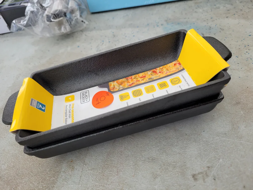 Black + Decker Mini Cast Iron Rectangular Baker thumbnail