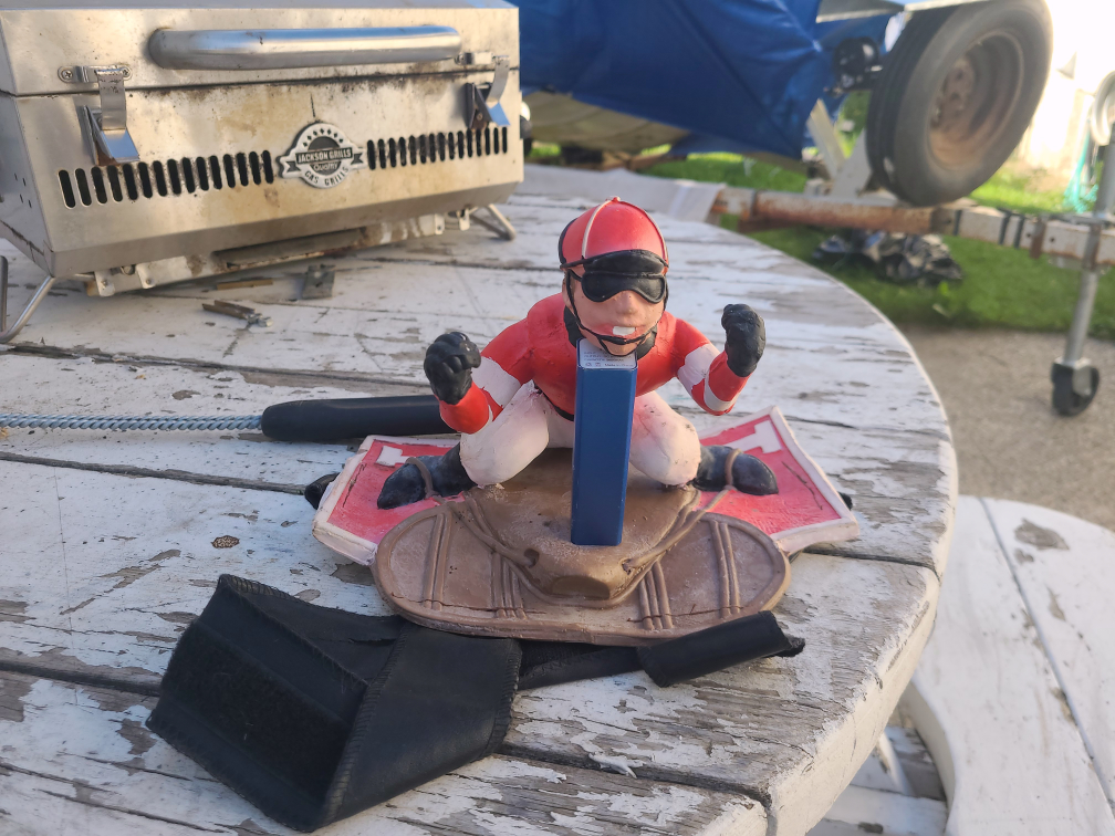 Jockey Statue Figurine