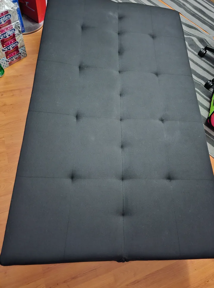 IKEA Balkarp Sleeper Sofa Knisa Black - Great Condition image indicator(3)
