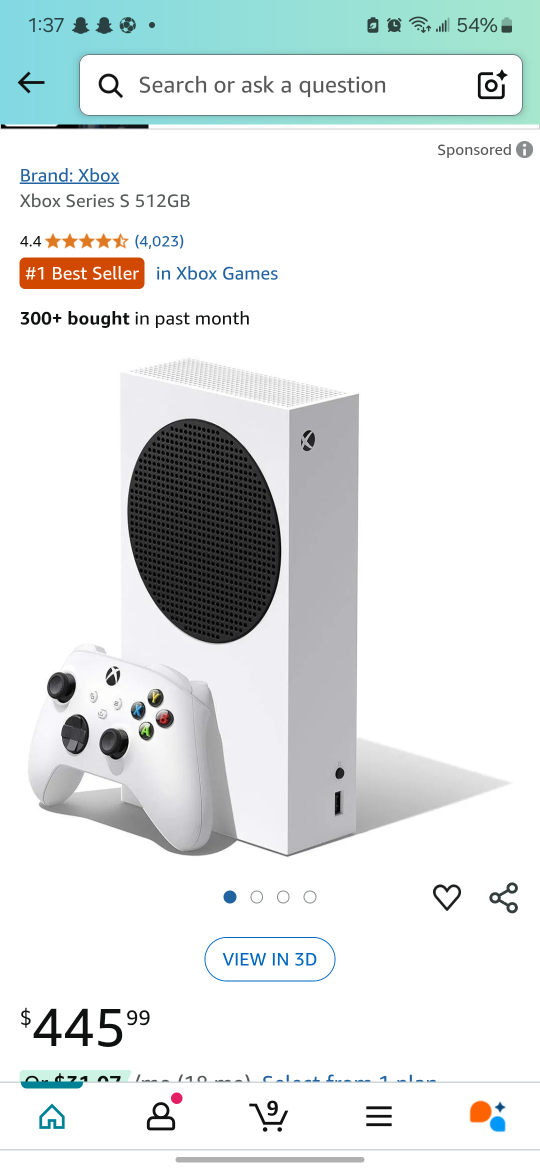 Xbox Series S 512GB Console