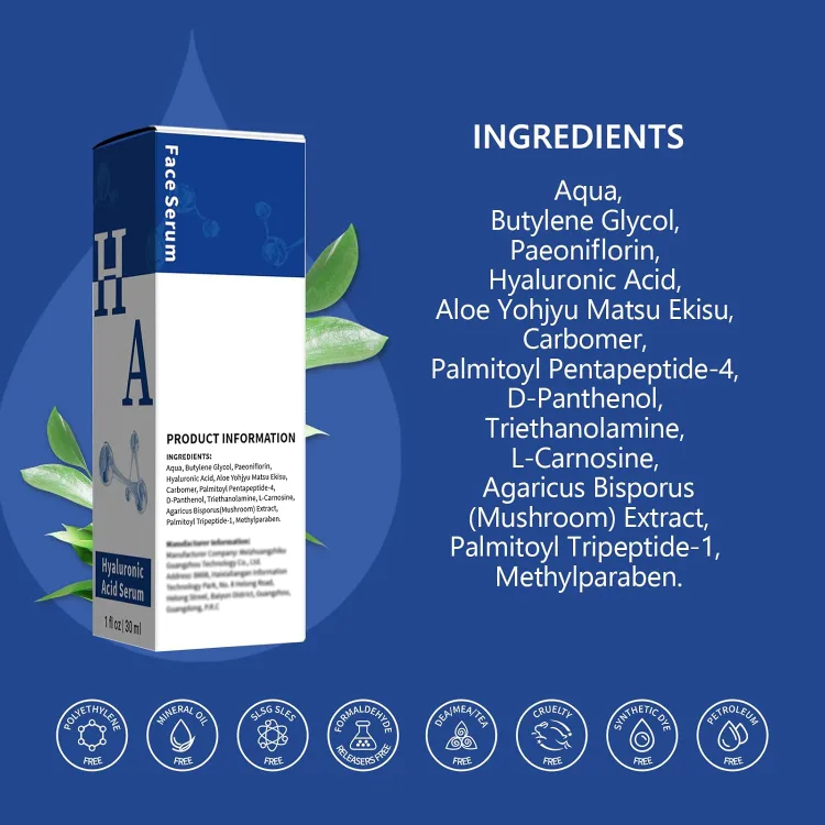 Hyaluronic Acid Face Serum - x3 Bottles - NEW image indicator(3)