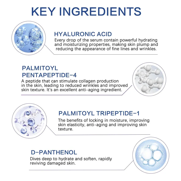 Hyaluronic Acid Face Serum - x3 Bottles - NEW image indicator(5)