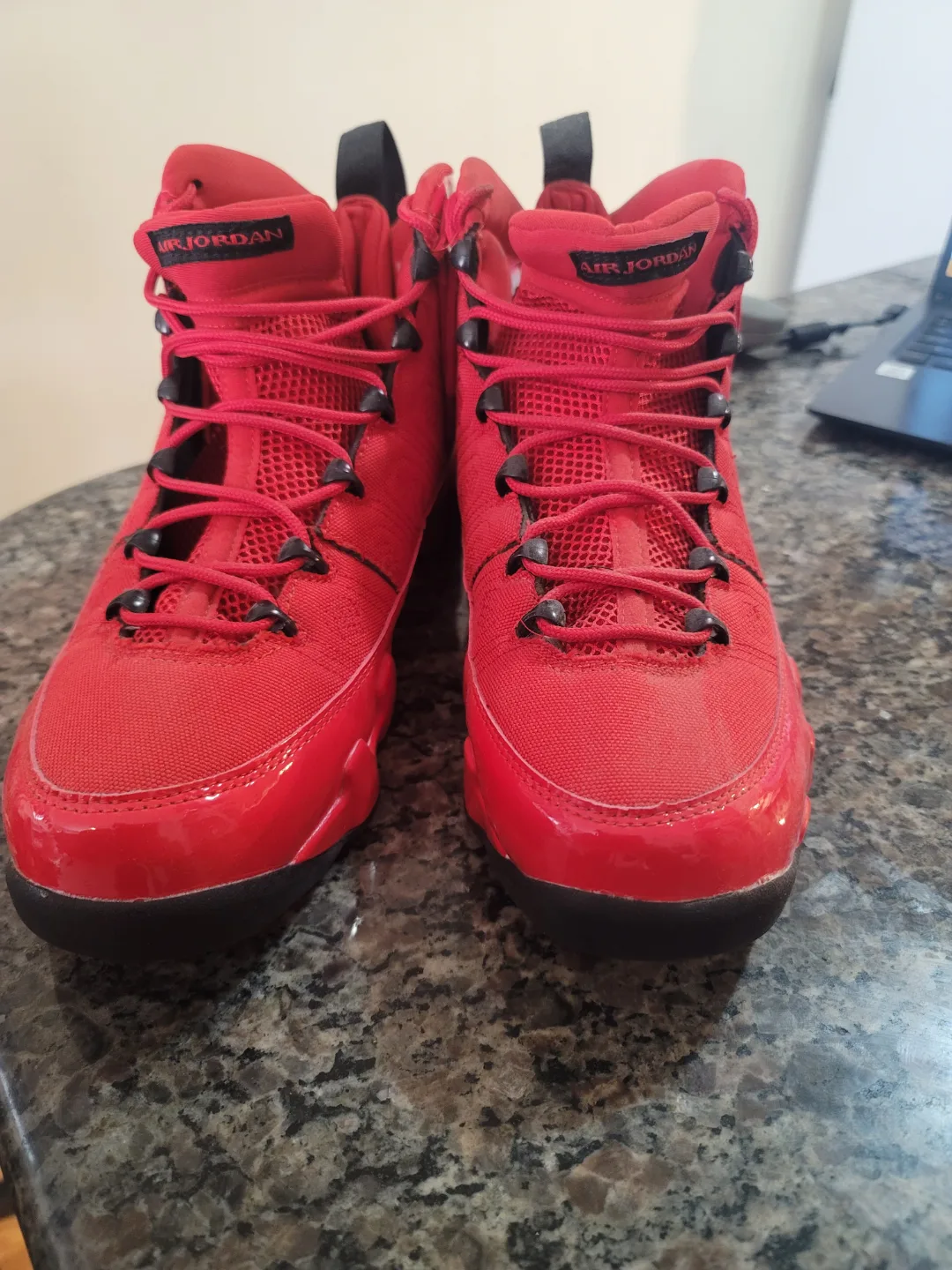 Retro Red Basketball Shoes. Men's Sz 11 thumbnail