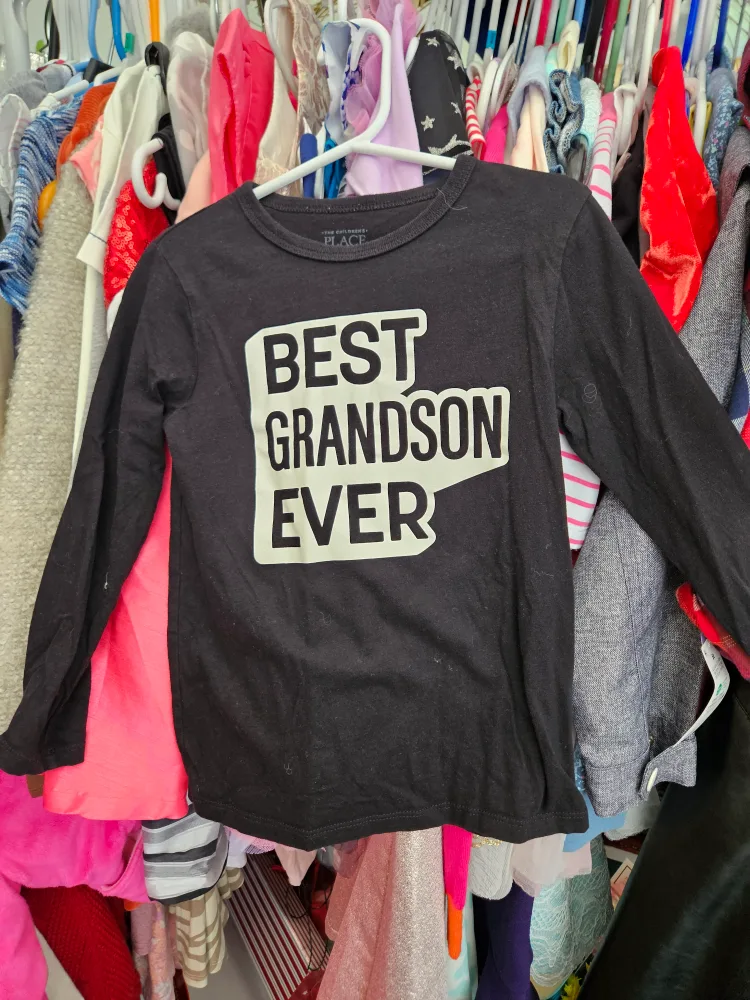 The Children's Place Black 3T Long Sleeve Shirt thumbnail