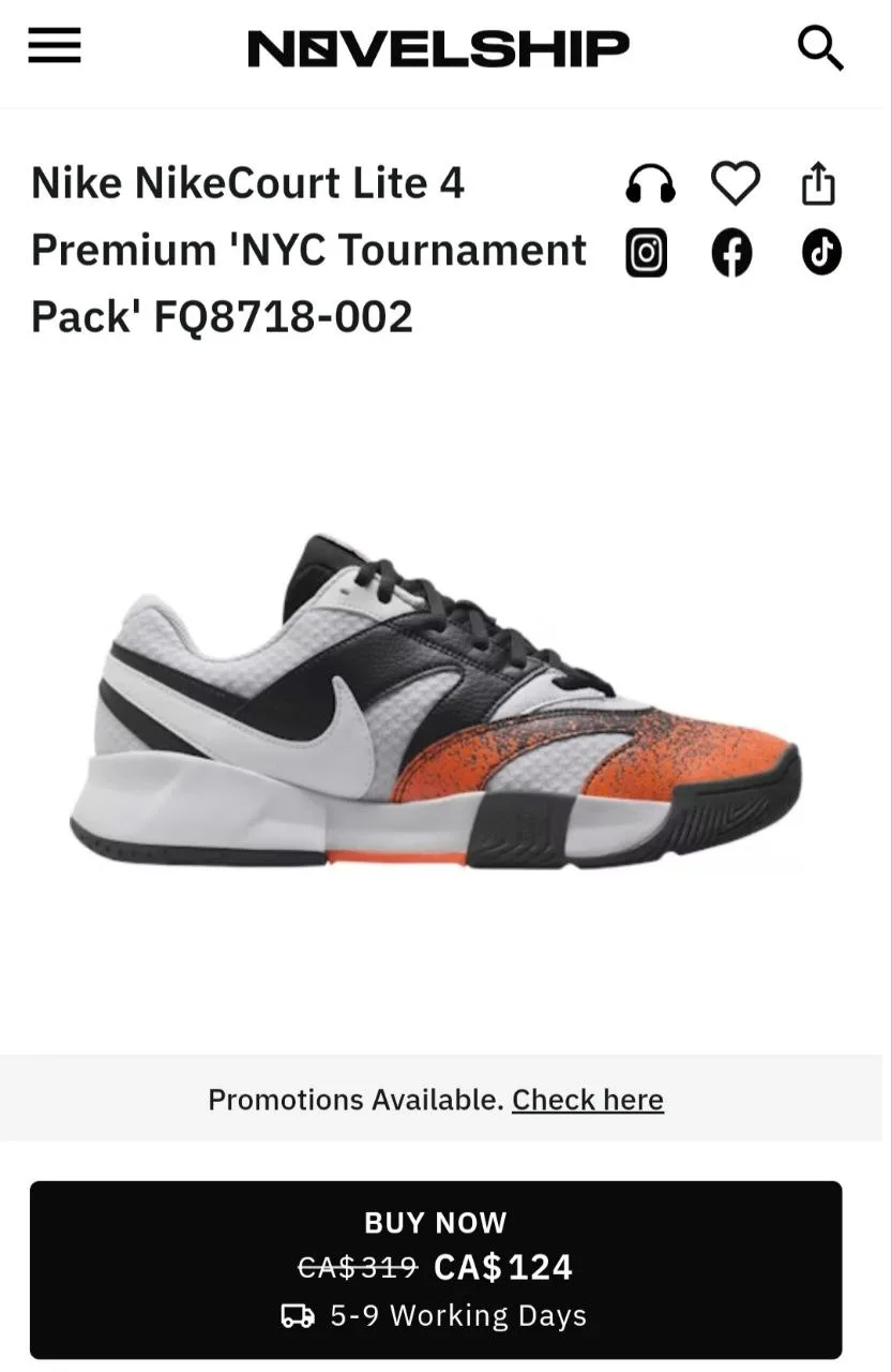 Nike Sneakers (M12) BNIB image indicator(3)