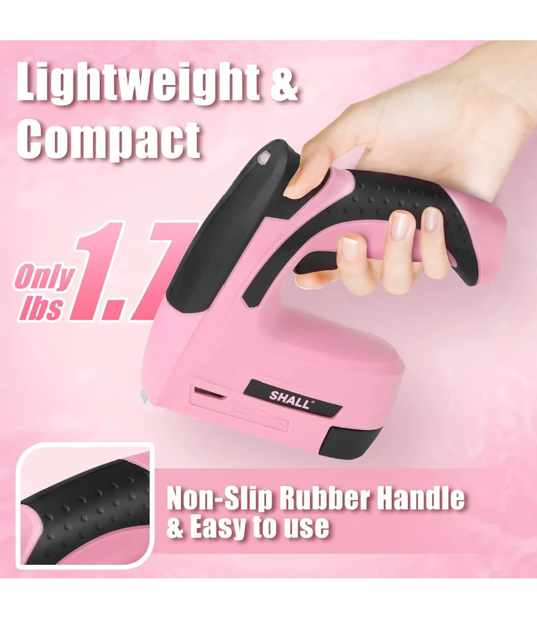 Rechargeable Cordless Staple Gun Kit image indicator(7)