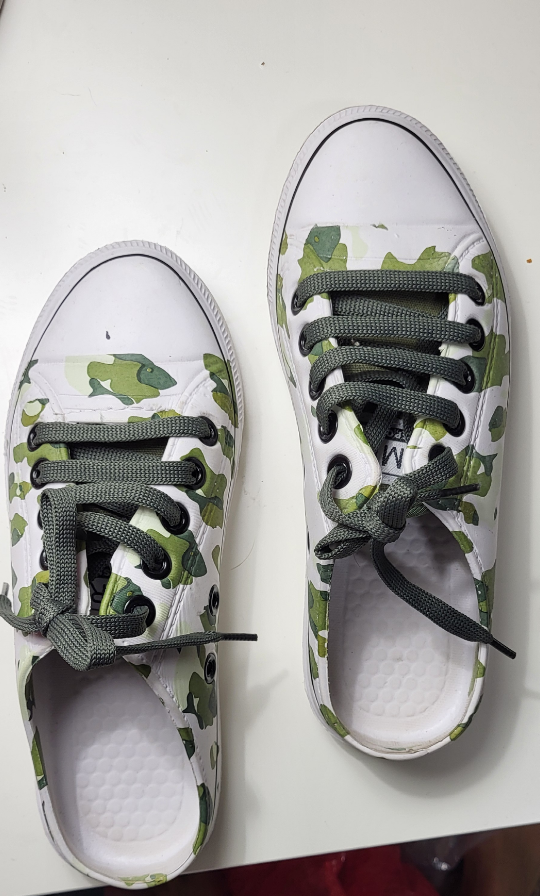 Camo Slip-On Sneakers