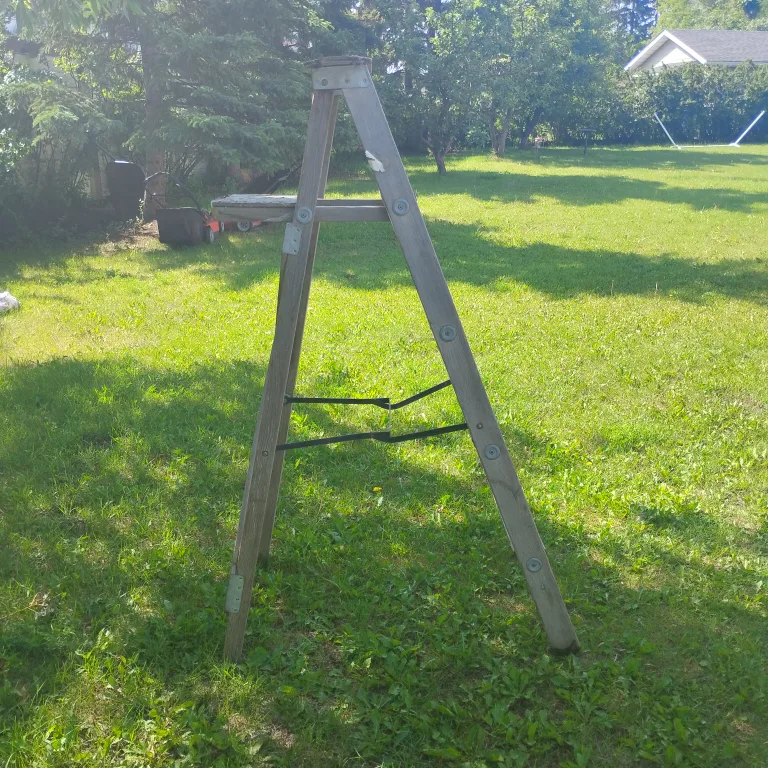 56"  Wooden Ladder thumbnail