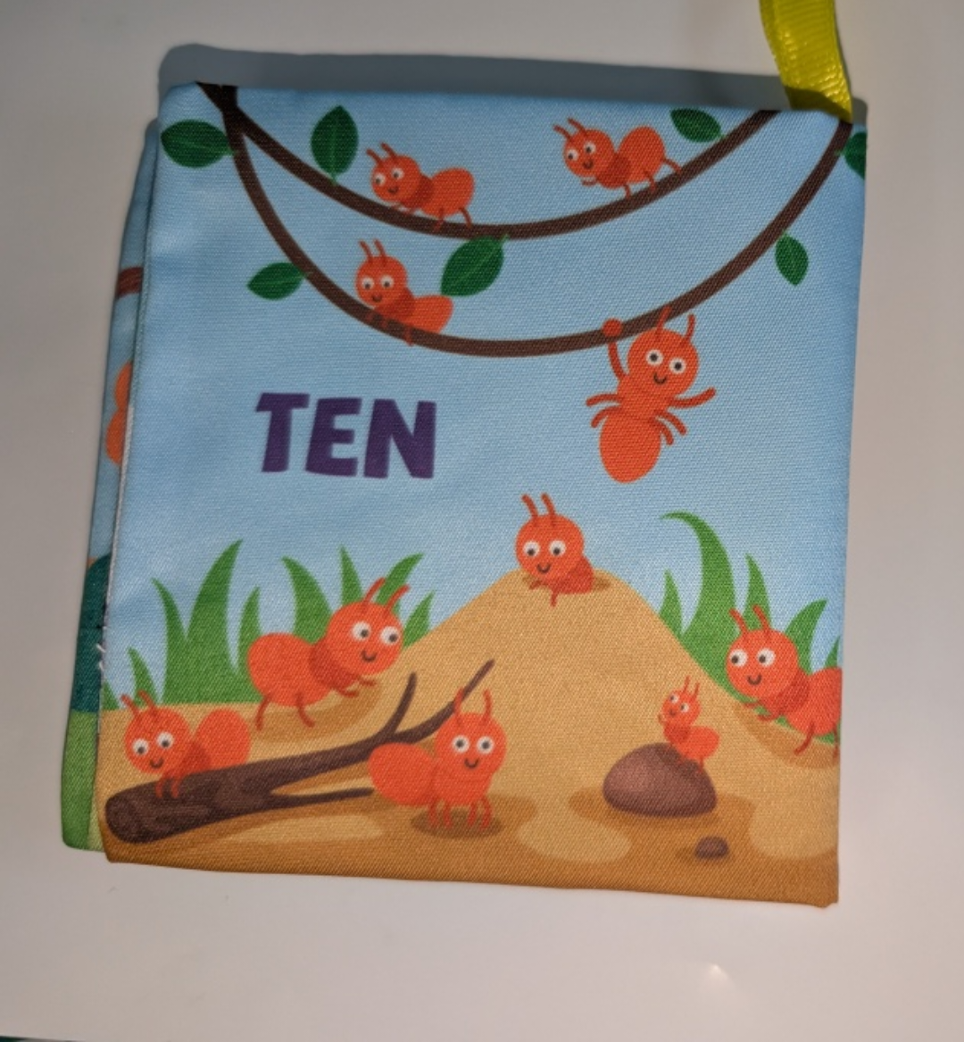 Numbers Fabric Baby Book - photo 5