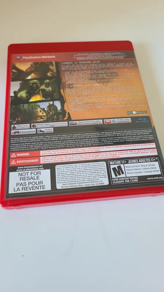 Resistance 2 PS3 Game image indicator(2)