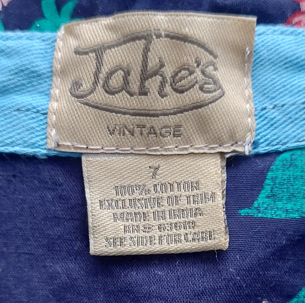 Kid's Jake's Floral Shirt - Size 7 image indicator(2)