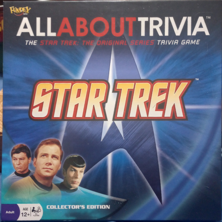 Star Trek All About Trivia Game - Collector's Edition
