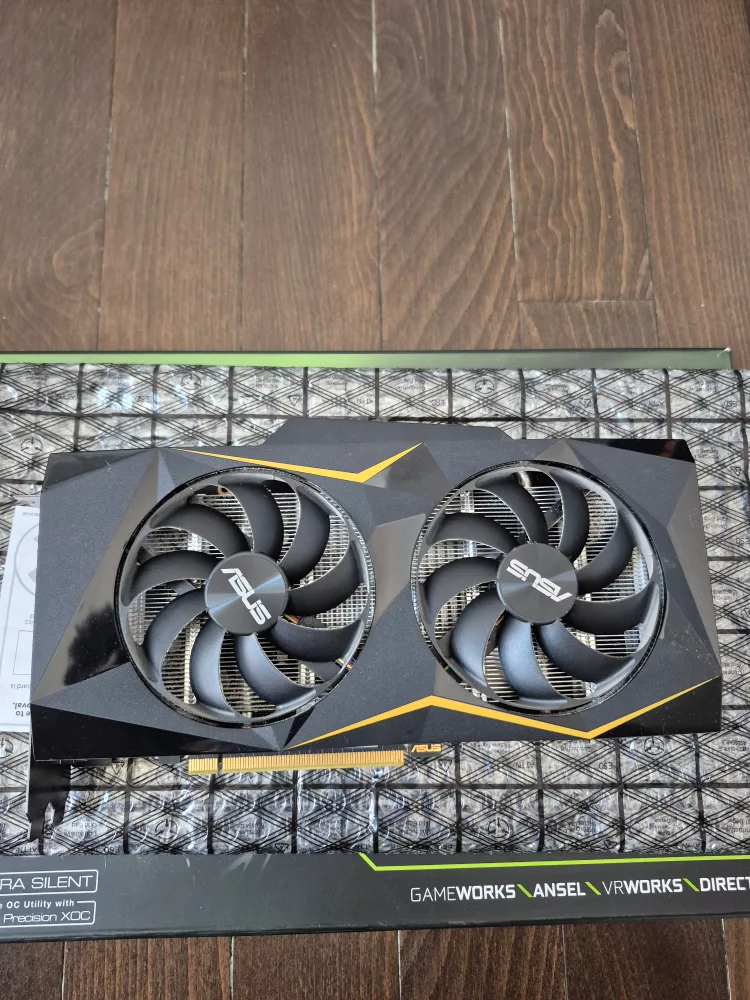 ASUS GeForce GTX 1660 Graphics Card thumbnail