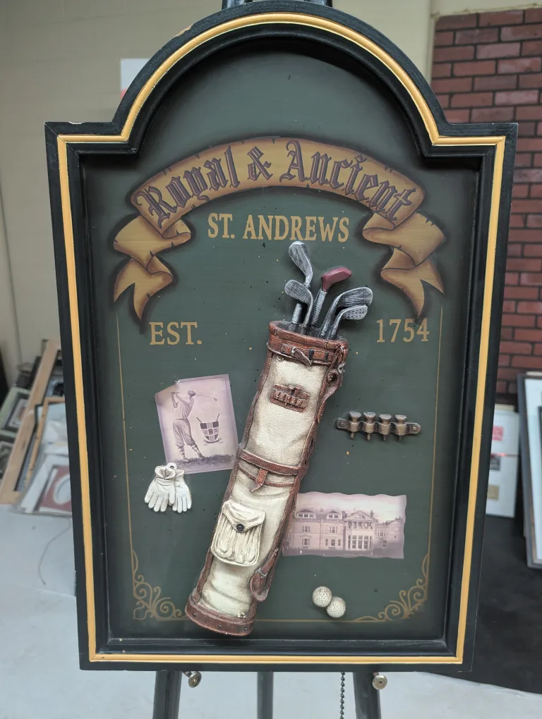 Vintage Golf Sign thumbnail