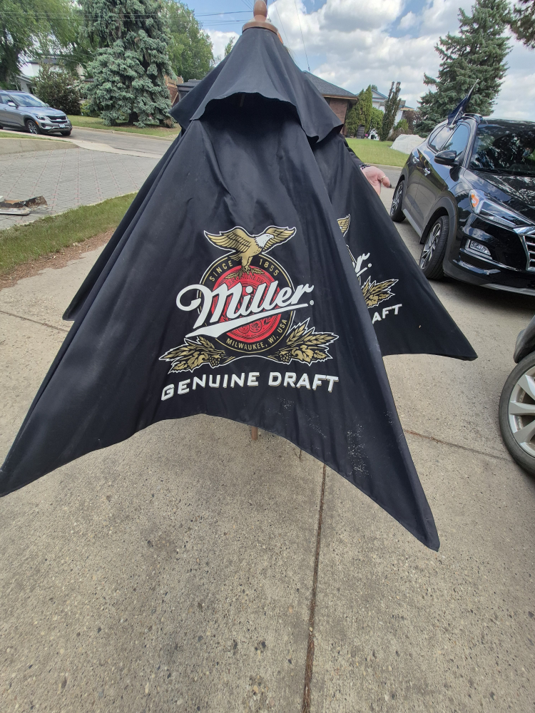 Miller Genuine Draft Umbrella