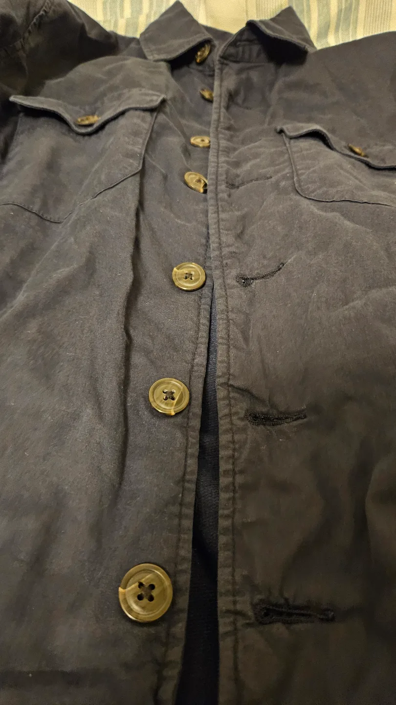 Abercrombie & Fitch Navy Shirt Jacket XS image indicator(4)