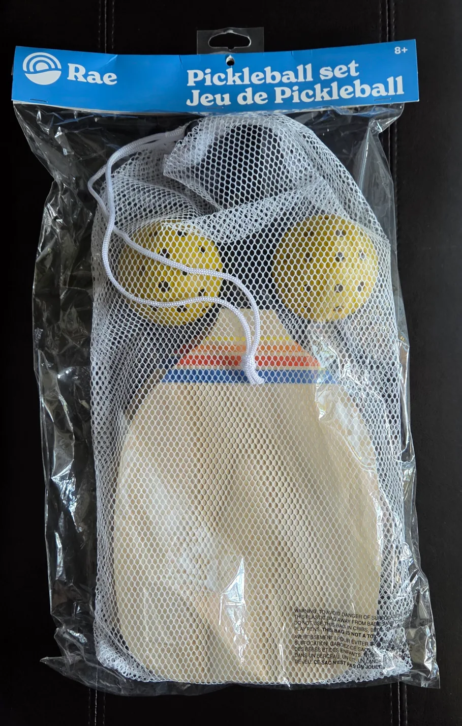 Pickleball set in a mesh bag thumbnail