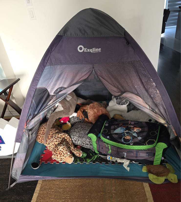 Exqline Kids Play Tent - 61"x61"x45" - photo 5