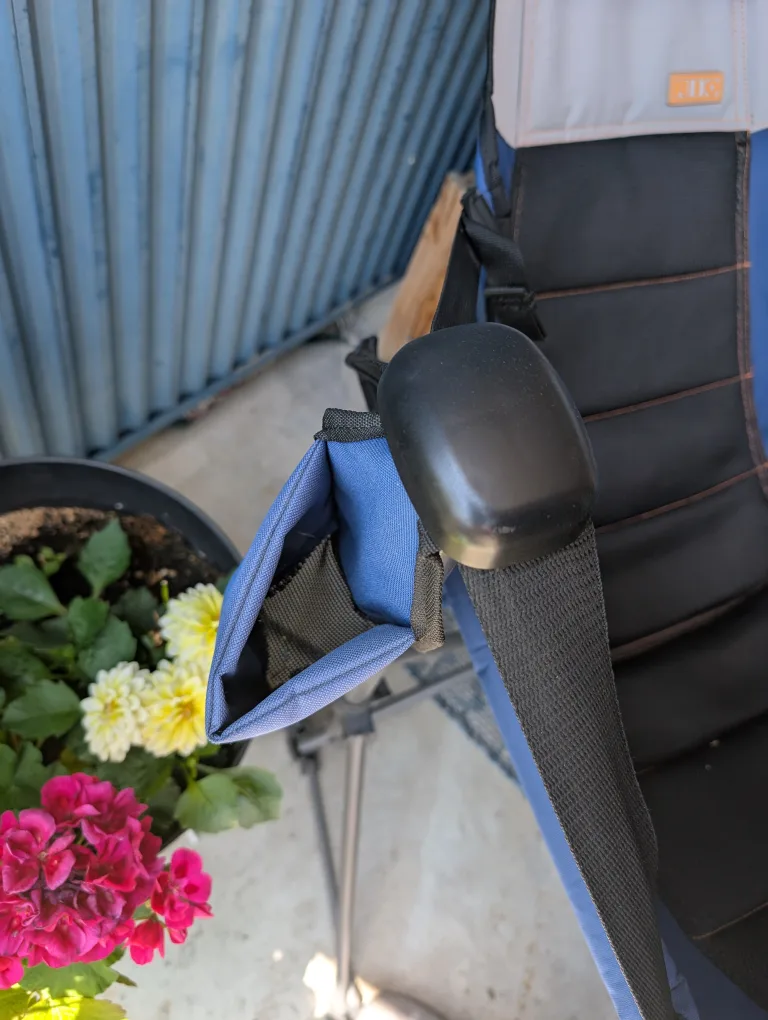 2 x RIO Gear Hammock Lounger Chairs - Blue/Grey image indicator(4)