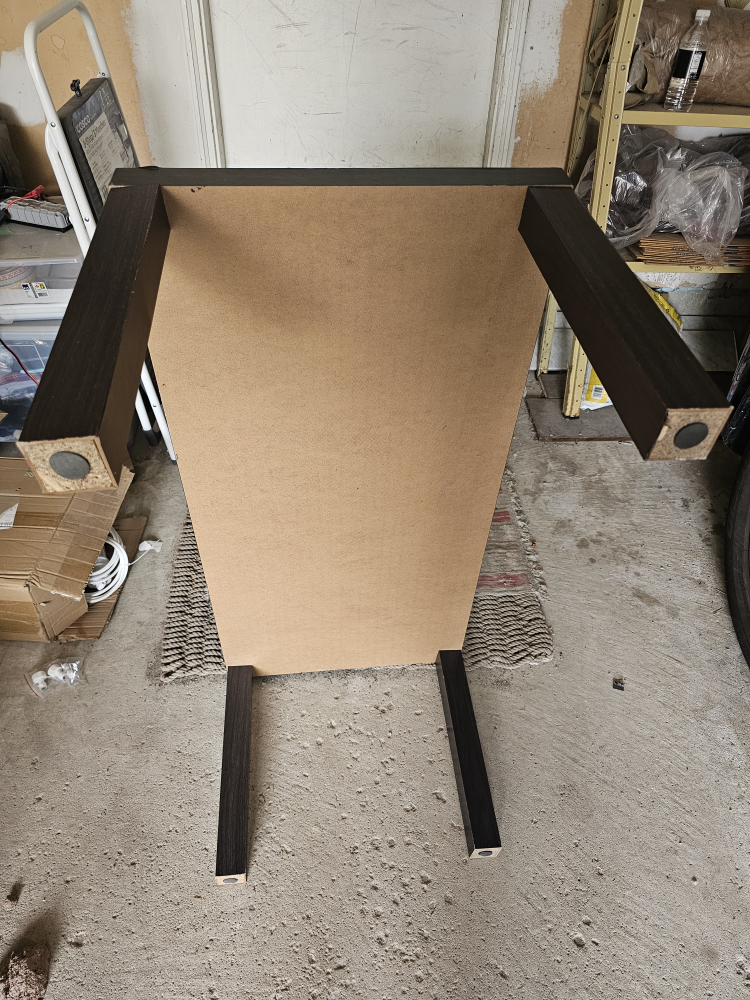 Ikea Dark Brown Rectangular Coffee Table - photo 2