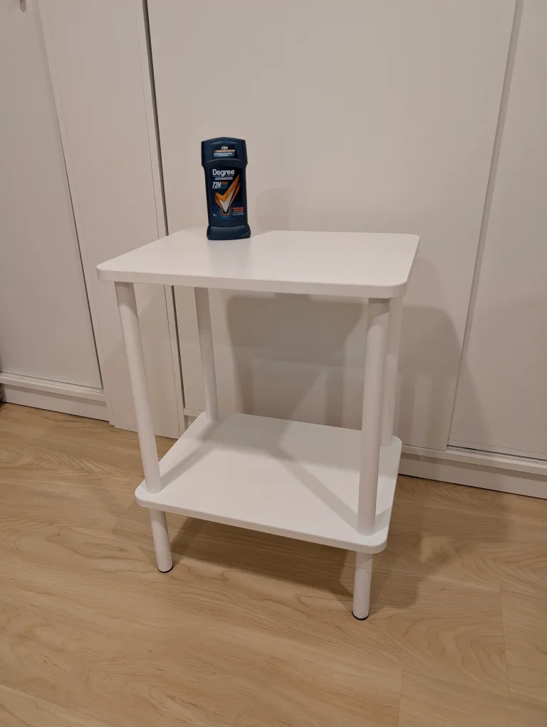 White side table thumbnail