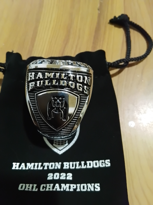 Hamilton Bulldogs 2022 OHL Championship Ring - photo 2