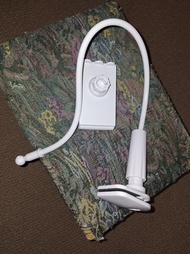 White Flexible Long Arm Phone Holder thumbnail