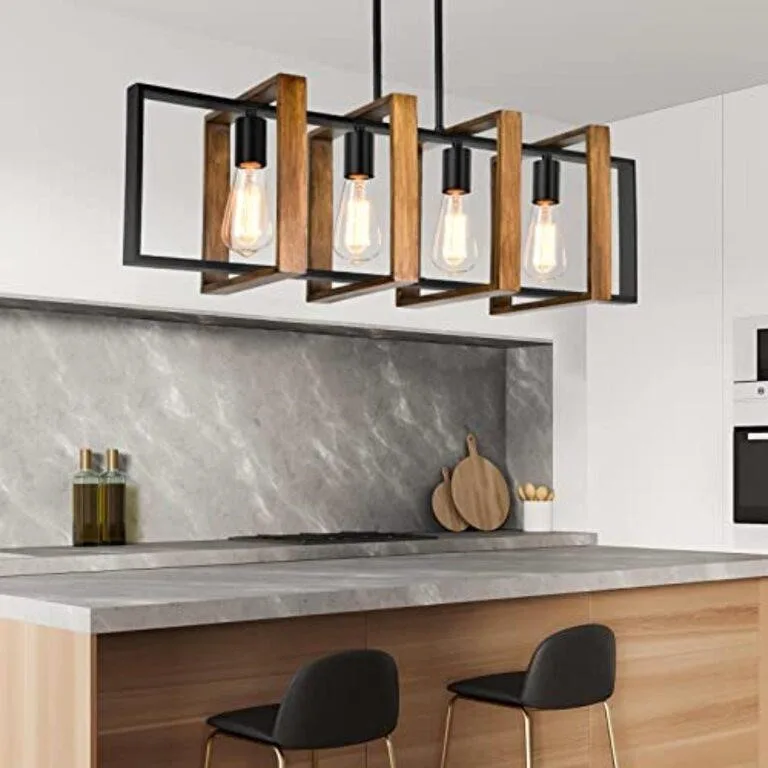 Farmhouse Rectangle Chandelier thumbnail