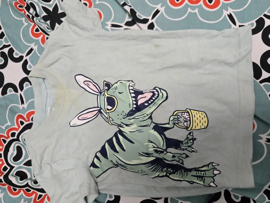 Carter's Dino Bunny T-Shirt. #freecycle thumbnail