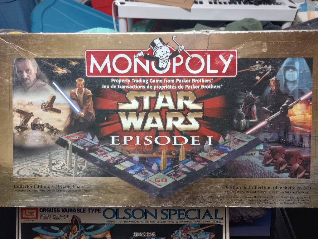 Monopoly Star Wars Episode I Board Game thumbnail