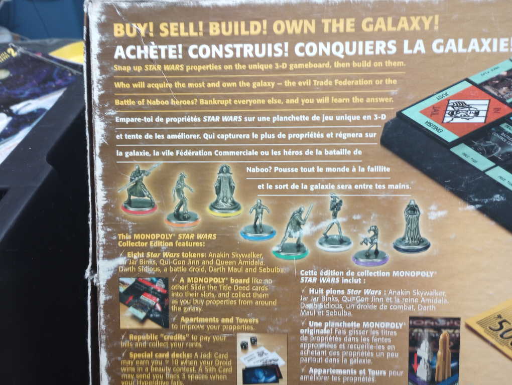 Monopoly Star Wars Episode I Board Game - photo 2