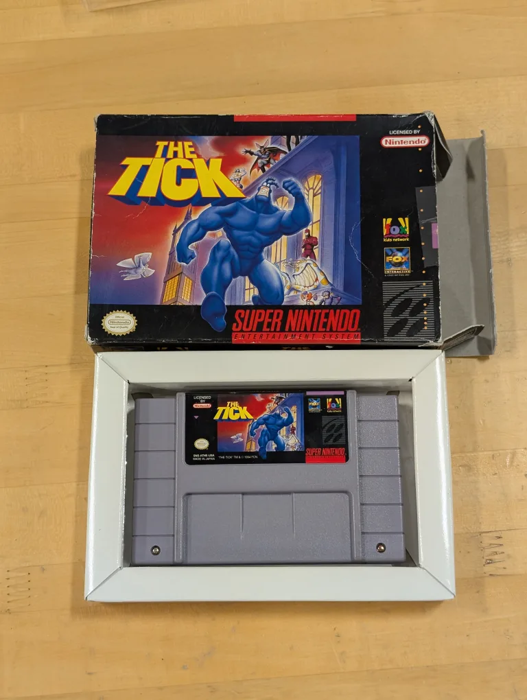 SNES - The Tick Super Nintendo Game image indicator(2)