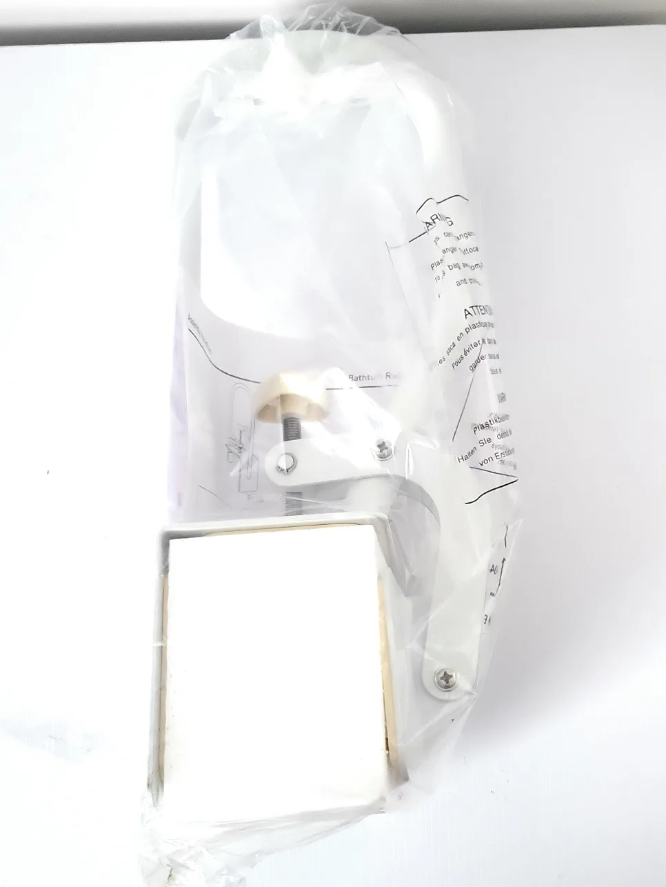 Carex White Bathtub Rail image indicator(2)