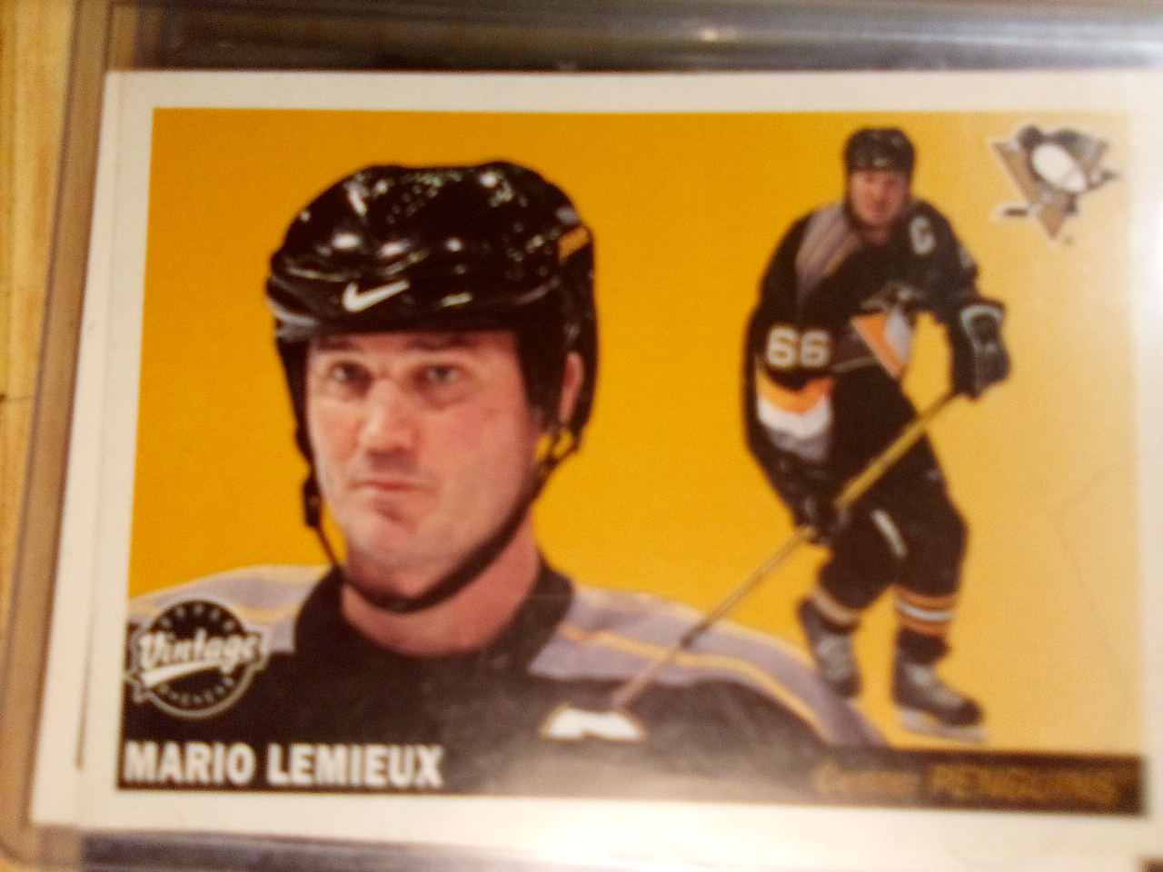 Hockey Cards - Mario Lemieux and Pittsburgh Penguins