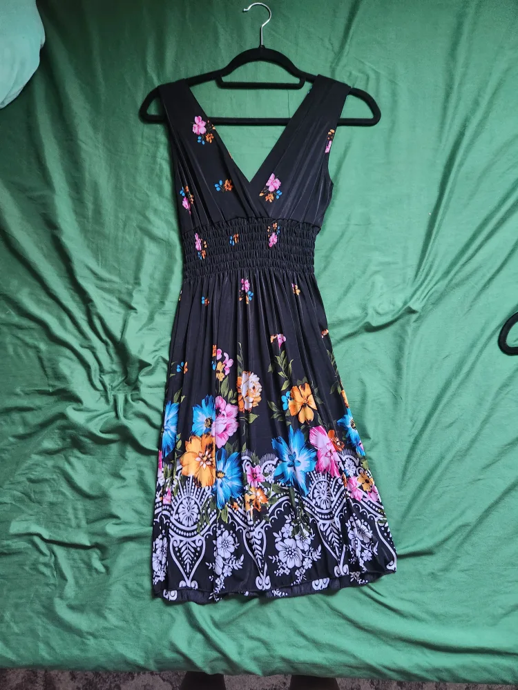 One Size Flower Summer Dress thumbnail