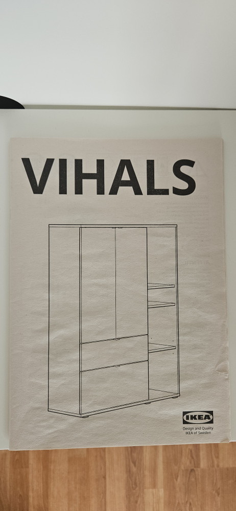 IKEA VIHALS Wardrobe/Cupboard/Hutch/Armoire - photo 3