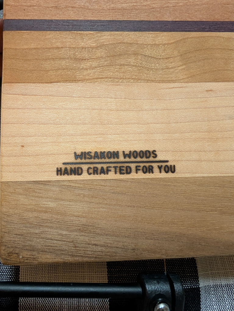 Wood Cheese Slicer Board – Multi-Tone Hardwood - photo 5