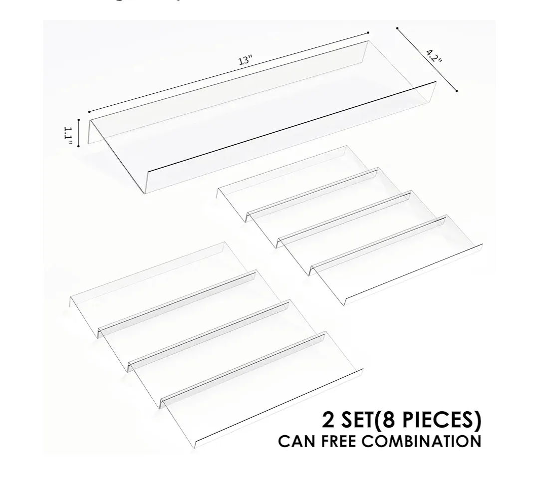 Brand New 7 Pieces Combination Organizer, Display Acrylic thumbnail