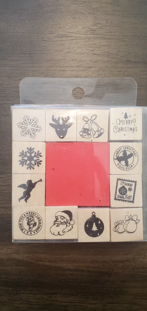 #freecycle Christmas Stamp Set - New in Package thumbnail
