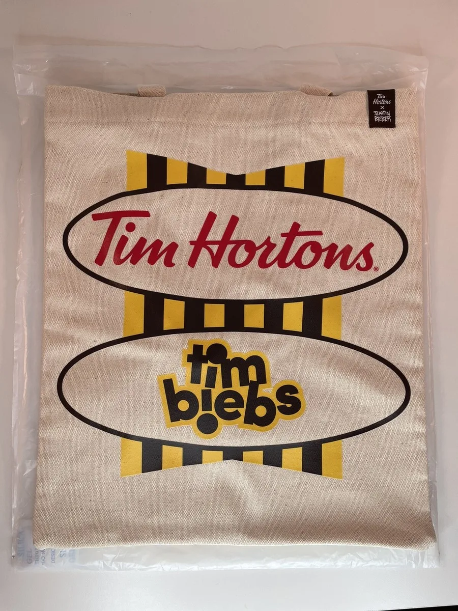 Tim Hortons Justin Bieber Tote Bag thumbnail