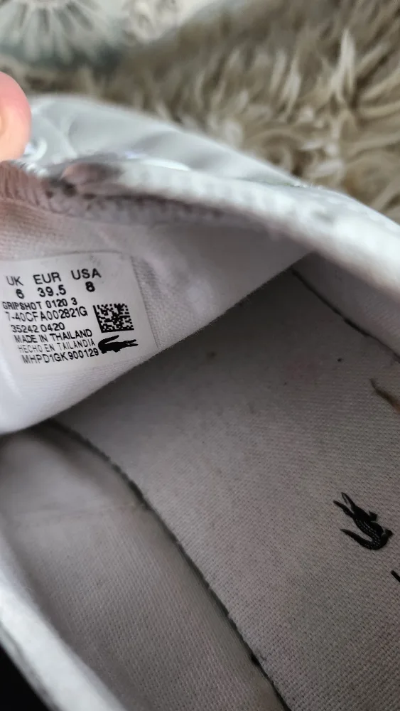 Lacoste White Sneakers image indicator(2)