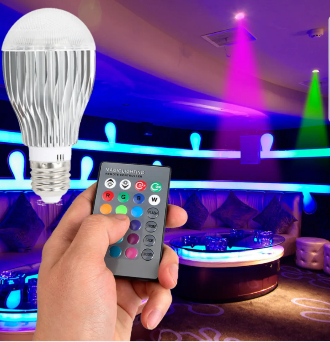 Brand new HEAVY DUTY LED LIGHTBULB With REMOTE CONTROL.. image indicator(4)