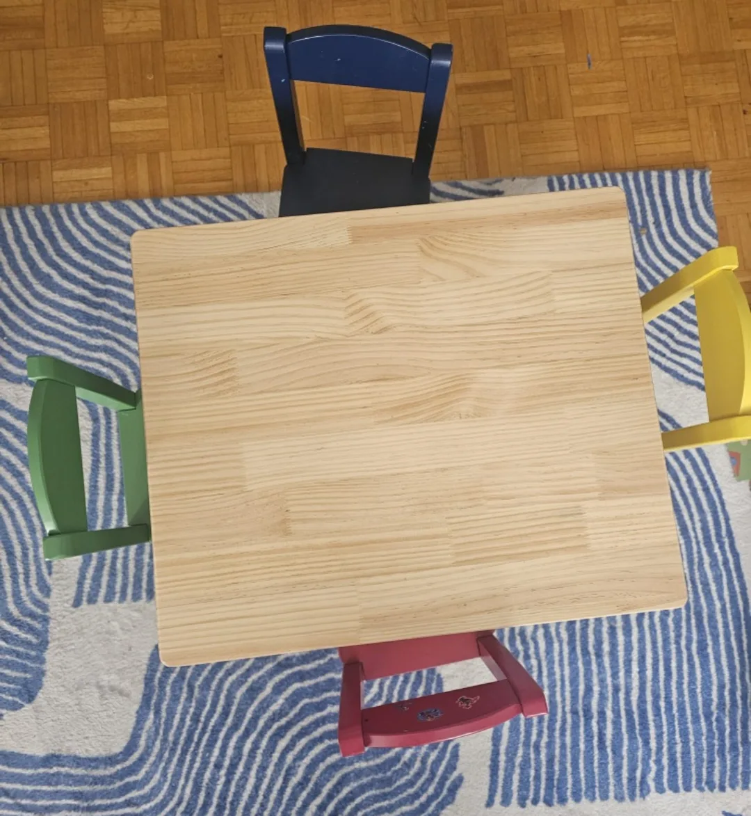 IKEA Children's Table & 4 Chairs thumbnail
