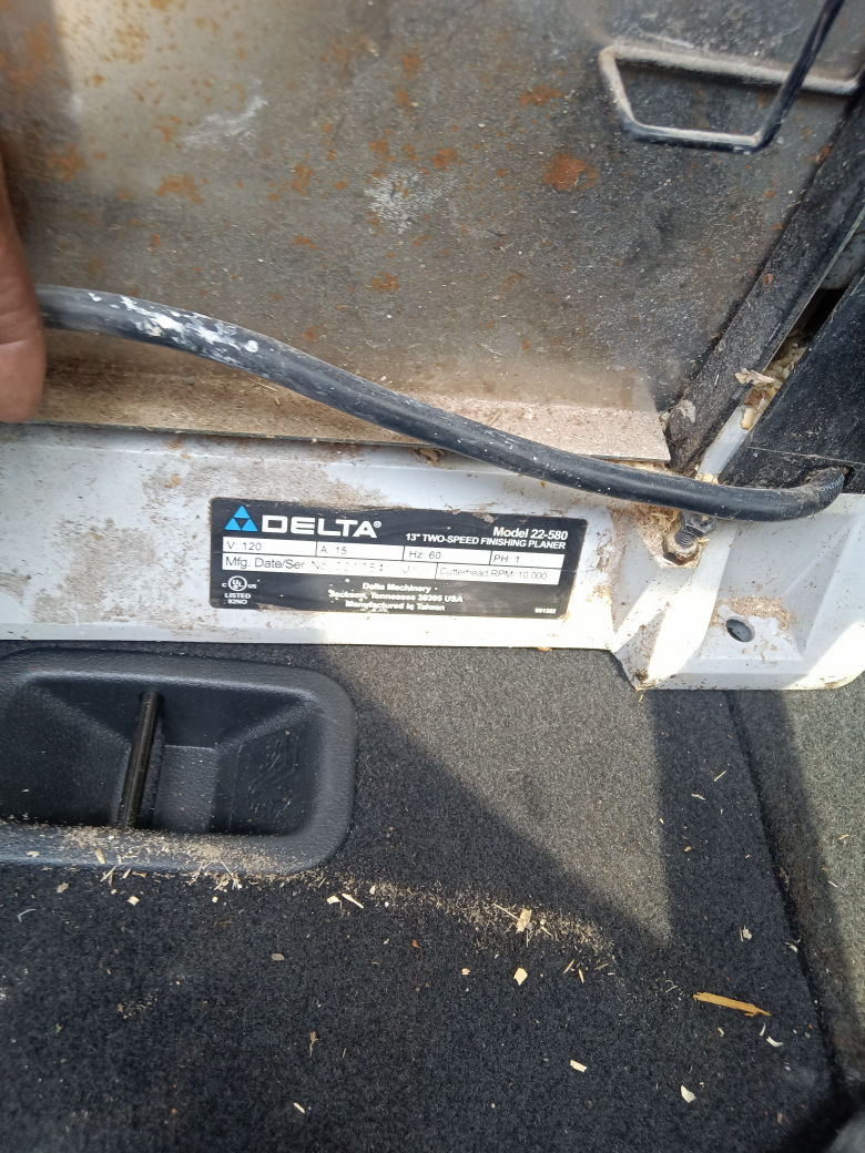 Delta 13" Two-Speed Finishing Planer - photo 4