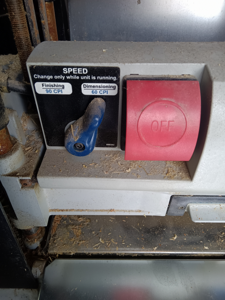 Delta 13" Two-Speed Finishing Planer - photo 5